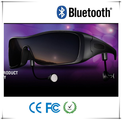 Vidros coloridos sem fio modernos dos auriculares de Bluetooth da lente com quadro TR90 forte