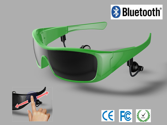 Óculos de sol exteriores dos auriculares de Bluetooth do auscultadores de Sporter com Moblie/Eyewear das mulheres