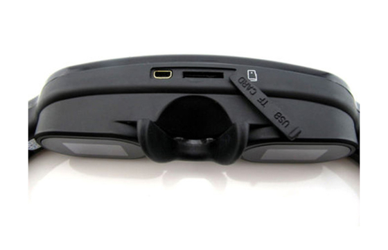 Vidros video da exposição virtual análoga confortável com os fones de ouvido estereofónicos para o jogador MP5